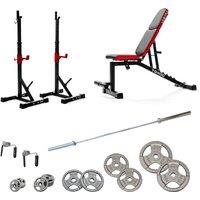 Viavito Strength System and DKN Tri Grip Olympic Weight Set