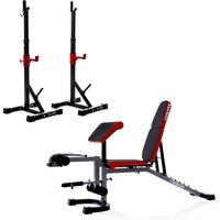 Viavito Complete Strength Bench and Stands Set