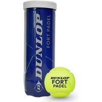Dunlop Fort Padel Balls - Tube Of 3