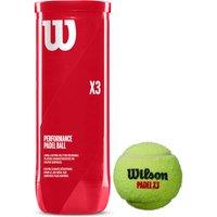 Wilson X3 Padel Balls - Tube Of 3