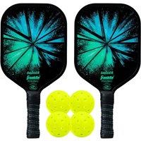 Franklin Dagger 2 Player Pickleball Paddle and Ball Set