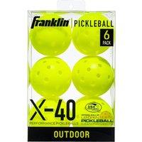 Franklin X-40 Outdoor Pickleball Balls - Pack of 6