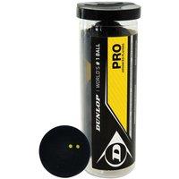 Dunlop PRO Squash Balls - Tube of 3