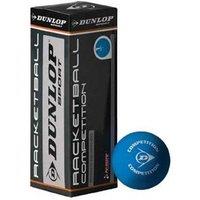 Dunlop Competition Racketball Ball - 3 Ball Box