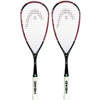 Head Nano Ti110 Squash Racket Double Pack