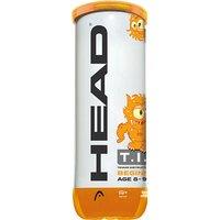 Head TIP Orange Mini Tennis Balls - Tube of 3