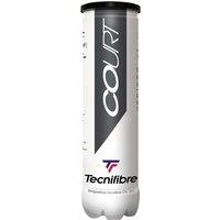 Tecnifibre Court Tennis Balls - Tube of 4