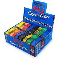 Karakal Multi Colour PU Super Replacement Grip - 24 pack