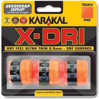 Karakal X-Dri Overwrap Grip - Pack of 3