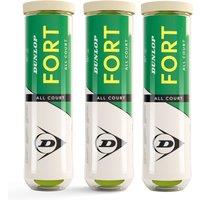 Dunlop Fort All Court Tournament Tennis Balls - 1 Dozen