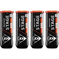 Dunlop Stage 2 Orange Mini Tennis Balls - 1 Dozen