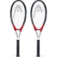 Head Ti S2 Titanium Tennis Racket Double Pack