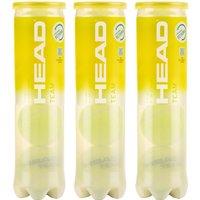 Sweatband.com Head Team Tennis Balls - 1 Dozen