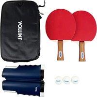 Vollint 2 Player Table Tennis Set with Net