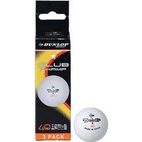 Dunlop Club Championship 1 Star Table Tennis Balls - Box of 3