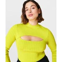 Cutaway Knitted Top