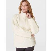 Plush Fleece Textured Half Zip