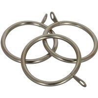 28mm Modo Prospect 6 Pack of Rings Satin Silver