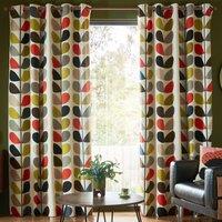 Orla Kiely Stem Ready Made Eyelet Curtains Multi