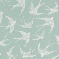 Clarke & Clarke Fly Away Fabric Mineral