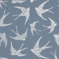 Clarke & Clarke Fly Away Fabric Navy