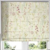 Wild Flower Made to Measure Roman Blind Heather