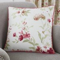 Dreams & Drapes Jeannie Filled Cushion 43cm x 43cm Red