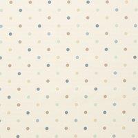 Clarke & Clarke Dotty Fabric Duckegg