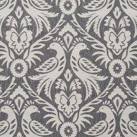 Clarke & Clarke Harewood Fabric Charcoal