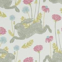 Clarke & Clarke March Hare Fabric Summer