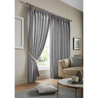 Cotswold Lined Ready Made Pencil Pleat Curtains Latte