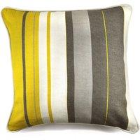 Fusion Whitworth Check Filled Cushion 43cm x 43cm Ochre