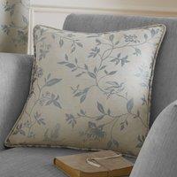 Curtina Bird Trail Filled Cushion 43cm x 43cm Duckegg