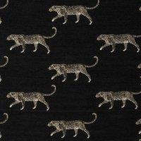 Leopard Fabric Noir