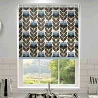 Orla Kiely Rosebud Made to Measure Roller Blind Powder Blue