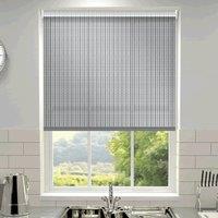 Orla Kiely Tiny Stem Made to Measure Roller Blind Cool Grey