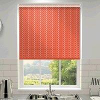 Orla Kiely Linear Stem Made to Measure Roller Blind Tomato