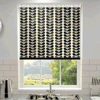 Orla Kiely Multi Stem Made to Measure Blackout Roller Blind Moss