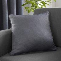 Fusion Strata Filled Cushion 43cm x 43cm Charcoal