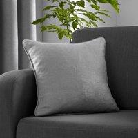 Fusion Strata Filled Cushion 43cm x 43cm Silver