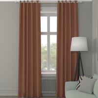 Iowa Silk Essence Made to Measure Curtain Rust