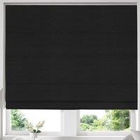 Iowa Silk Essence Made to Measure Roman Blind Ebony