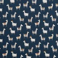 iLiv Alpaca Fabric Indigo