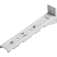 Fineline Curtain Track Face Fix Double Bracket White