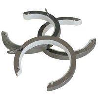 Poles Apart Passing Rings Satin Silver
