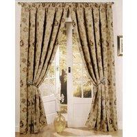 Zurich Lined Ready Made Curtains Champagne