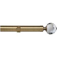 Bella 28mm Eyelet Curtain Pole Antique Brass
