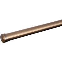 28mm End Cap Curtain Pole Antique Brass