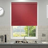 Kensington Plain Made to Measure Roller Blind Scarlet