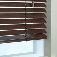 50mm Elementi Wooden Venetian Made To Measure Blind Auburn